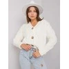 Rue Paris Megztinis-LC-SW-A1.28X-ecru