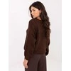 Rue Paris Sweter-MI-SW-0309.89-ciemny ruda