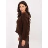 Rue Paris Sweter-MI-SW-0309.89-ciemny ruda