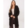 Rue Paris Sweter-MI-SW-0820.85-ciemny ruda