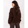Rue Paris Sweter-MI-SW-0904.82-ciemny ruda