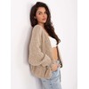 Rue Paris Sweter-MI-SW-0904.82-smėlio spalva