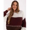 Rue Paris Sweter-MI-SW-3181.22-bordinė