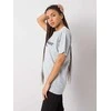 Rue Paris Marškinėliai-157-TS-6449.50P-pilki
