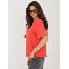 Rue Paris Marškinėliai moterims-IT-TS-20881.85-fluo rožinis