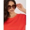 Rue Paris Marškinėliai moterims-IT-TS-20881.85-fluo rožinis