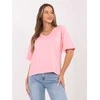 Rue Paris T-shirt-RV-BZ-A1268.18-jasny rožinis