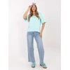 Rue Paris T-shirt-RV-BZ-A1268.18-mietowy
