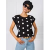 Rue Paris T-shirt-RV-TS-5537.05P-juoda