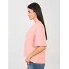 Rue Paris T-shirt-RV-TS-A1089.87-brzoskwiniowy