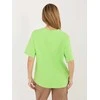 Rue Paris T-shirt- RV-TS-A1089.87-jasny žalia