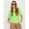 Rue Paris T-shirt- RV-TS-A1089.87-jasny žalia