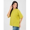 Rue Paris T-shirt-RV-TS-A1089.87-šviesiai žalia