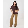 Rue Paris T-shirt-RV-TS-A1090.30-ciemny ruda