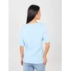 Rue Paris T-shirt-RV-TS-A1090.30-šviesiai mėlyna
