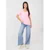 Rue Paris T-shirt-RV-TS-A1094.45-jasny rožinis