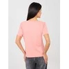 Rue Paris T-shirt-RV-TS-A1095.33-brzoskwiniowy