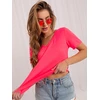 Rue Paris T-shirt-RV-TS-A1095.33-fluo rožinė