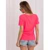 Rue Paris T-shirt-RV-TS-A1095.33-fluo rožinė