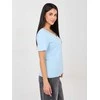 Rue Paris T-shirt-RV-TS-A1095.33-šviesiai mėlyna