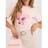 Rue Paris T-shirt-RV-TS-A1521.86-jasny rožinė