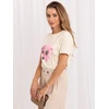 Rue Paris T-shirt-RV-TS-A1521.86-jasny smėlio spalva