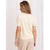 Rue Paris T-shirt-RV-TS-A1521.86-jasny smėlio spalva