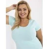 Rue Paris T-shirt-RV-TS-A556-1.17-mietowy