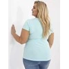 Rue Paris T-shirt-RV-TS-A556-1.17-mietowy