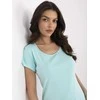 Rue Paris T-shirt-RV-TS-A557-1.18-mietowy