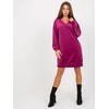Rue Paris Tunika-RP-TU-8189.95-violetinė