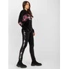 Rue Paris Veliūrinis komplektas moterims RV-KMPL-8234.35X-juoda