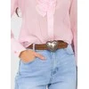 SARA Kelnės jeans-VM-SP-SK1327.68-mėlyna