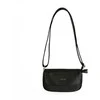 Small Leather Crossbody Bag Solier FL51 Yselle – Juodas