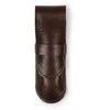 Solier Accessories Leather men s pen case SA12 CAMEL