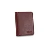 Solier Accessories Piniginė vyrams su skyriumi monetoms SOLIER SW15 SLIM - Tamsi raudona