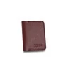 Solier Accessories Piniginė vyrams su skyriumi monetoms SOLIER SW16 SLIM - Ruda kaštoninė
