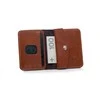 Solier Accessories Piniginė vyrams su skyriumi monetoms SOLIER SW16 SLIM - Ruda