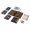 Solier Accessories Piniginė vyrams su skyriumi monetoms SOLIER SW15 SLIM - Tamsiai ruda