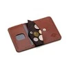 Solier Accessories Piniginė vyrams su skyriumi monetoms SOLIER SW16 SLIM - Ruda