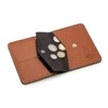 Solier Accessories Piniginė vyrams su skyriumi monetoms SOLIER SW15 SLIM - šviesiai ruda