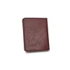 Solier Accessories Piniginė vyrams su skyriumi monetoms SOLIER SW15 SLIM - Tamsi raudona