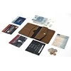 Solier Accessories Piniginė vyrams su skyriumi monetoms SOLIER SW15 SLIM - Tamsi raudona