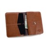 Solier Accessories Vyriška piniginė su skyriumi monetoms SOLIER SW15 SLIM - Ruda