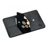 Solier Accessories Vyriška piniginė su skyriumi monetoms SOLIER SW15 SLIM - Juoda