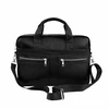 Solier Genuine leather woman s laptop bag FL25 juodas with snake pattern