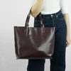 Solier Genuine leather woman s laptop bag FL25 juodas with snake pattern