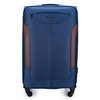 Kelioninis Solier Luggage Didelis lengvas lagaminas L Solier STL1801 - Mėlyna/ruda