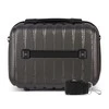 Kelioninis Solier Luggage Kosmetinis kelionių lagaminėlis XS ABS STL902 - Tamsiai pilka