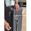Kelioninis Solier Luggage Large soft luggage XL Solier STL1651 juodas-žalias